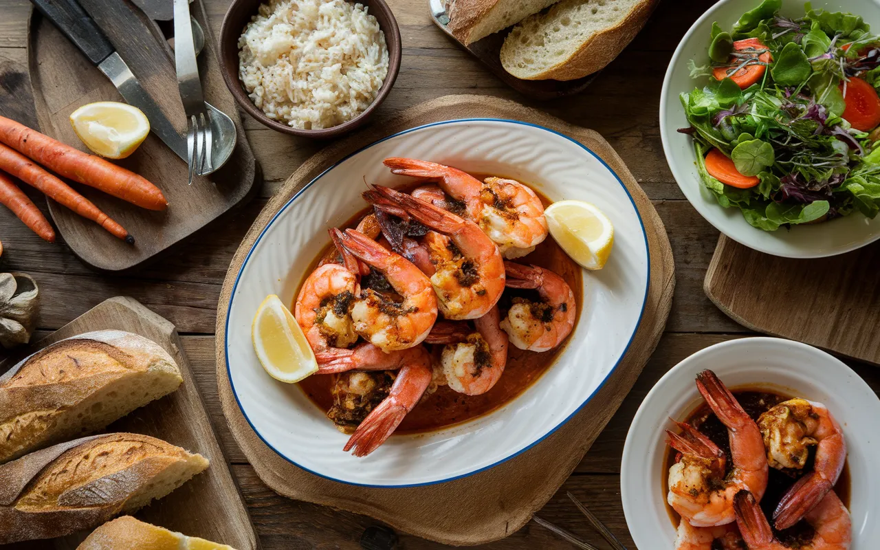 What to eat with barbecue shrimp includes a variety of side dishes.5